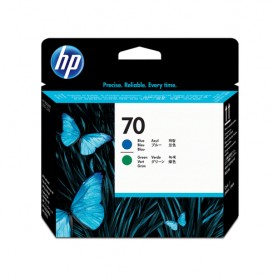 HP Testina di stampa blu e verde DesignJet 70 (C9408A)