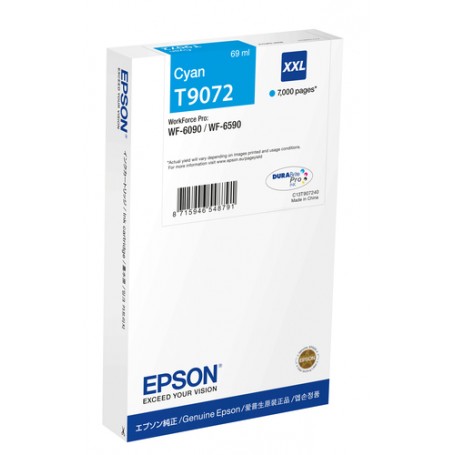 Epson WF-6xxx Ink Cartridge Cyan XXL (C13T907240)