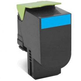 Lexmark 80C2SCE cartuccia toner 1 pz Originale Ciano (80C2SCE)