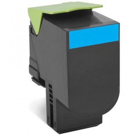 Lexmark 80C2SCE cartuccia toner 1 pz Originale Ciano (80C2SCE)
