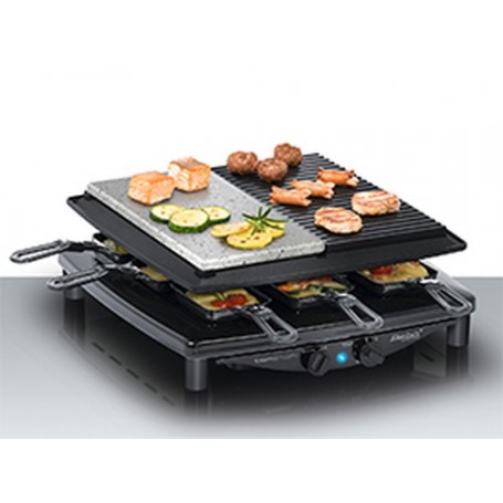 Steba RC 4 PLUS griglia per raclette Nero (RC 4 PLUS)