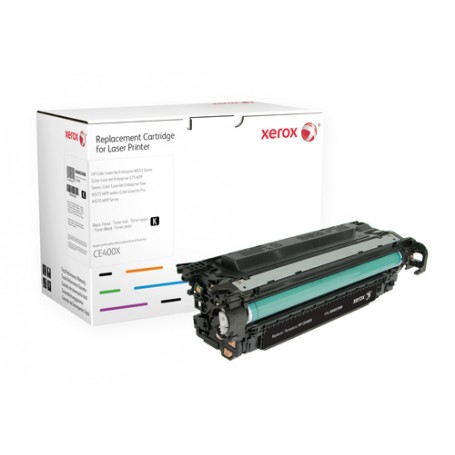 Xerox Cartuccia toner nero. Equivalente a HP CE400X. Compatibile con HP Colour LaserJet M551DN, Colour LaserJet M575 (006R03008)