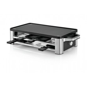 WMF Lono 04.1504.0011 griglia per raclette 8 persona(e) 1500 W Nero, Cromo (04.1504.0011)