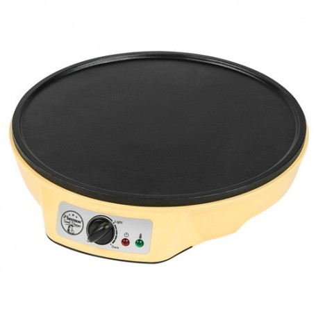 Bestron ASW602 crepiera 1 crepe 1000 W Nero, Giallo (8712184043101)