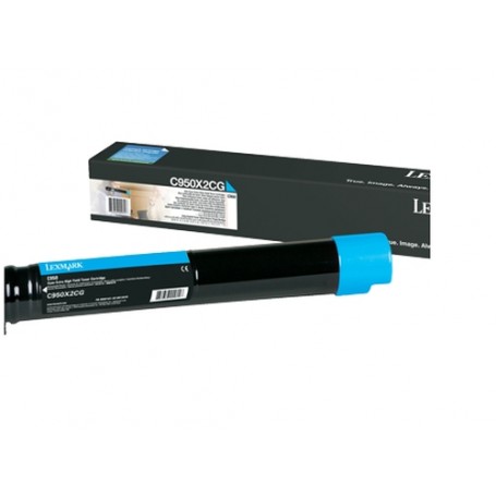 Lexmark C950X2CG cartuccia toner 1 pz Originale Ciano (C950X2CG)