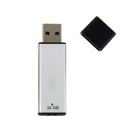Nilox 32GB USB2.0 unità flash USB USB tipo A 2.0 Argento (U2NIL32PPL002)