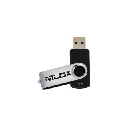 Nilox 32GB USB2.0 unità flash USB USB tipo A 2.0 Nero (U2NIL32BL001)