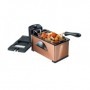 Bestron AF370CO friggitrice Singolo 3,5 L Indipendente 2000 W Nero, Rame (AF370CO)