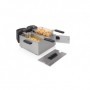 Princess 183123 6 L Indipendente 3600 W Nero, Acciaio inossidabile (01.183123.01.001)