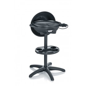 Severin PG 8541 barbecue per l'aperto e bistecchiera Grill Zona cottura Elettrico Nero 2000 W (PG 8541)