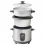 Bestron ARC100 cuoci riso 1 L 400 W Nero, Acciaio inossidabile (ARC100)