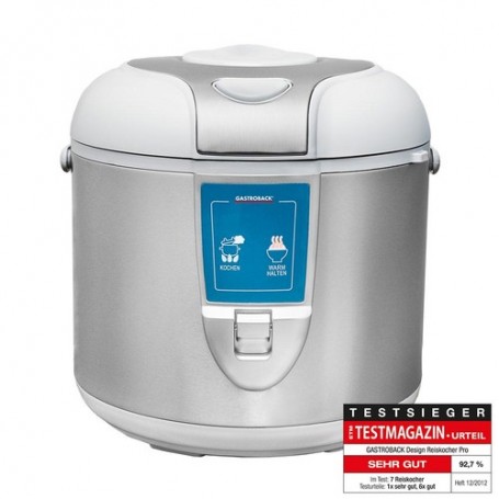 Gastroback Design Pro cuoci riso 5 L 700 W Argento, Bianco (42518)
