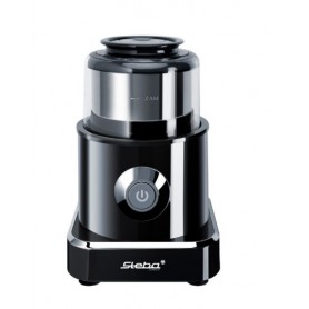Steba MG 500 tritaverdure elettrico 0,5 L 500 W Nero, Acciaio inossidabile (MG 500 SCHWARZ)
