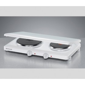 Rommelsbacher THL 2597/A piano cottura Bianco Superficie piana 2 Fornello(i) (THL 2597/A)