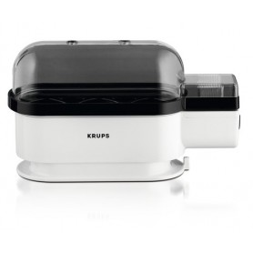 Krups F23470 Pentolino per uova 3 uovo/uova Nero, Bianco (F2347010)