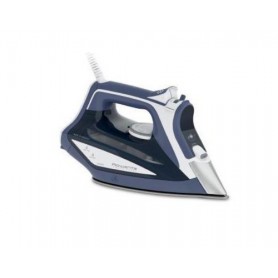 Rowenta DW5210 Ferro da stiro a secco e a vapore Acciaio inossidabile 2600 W Blu, Bianco (DW 5210)