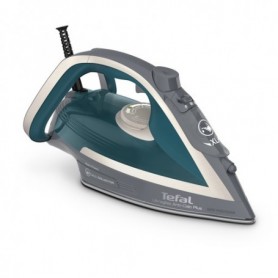 Tefal Ultragliss Anti-Calc Plus FV6842E0 ferro da stiro Ferro a vapore 2800 W Blu, Argento (FV6842E0)