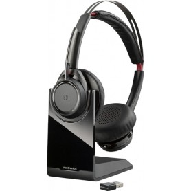 POLY Voyager Focus UC Cuffia Padiglione auricolare Bluetooth Nero (202652-104)