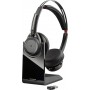 POLY Voyager Focus UC Cuffia Padiglione auricolare Bluetooth Nero (202652-103)