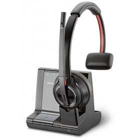 POLY W8210-M, MSFT Cuffia Padiglione auricolare Bluetooth Nero (207322-02)