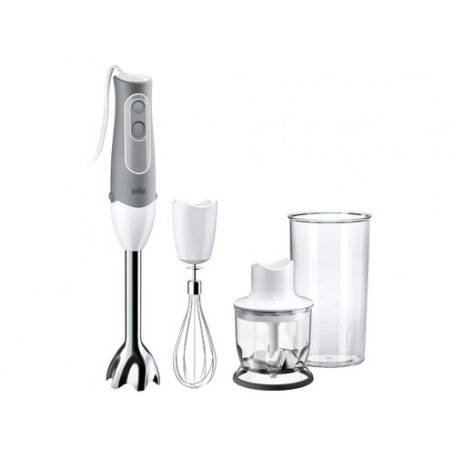 Braun MQ 525 0,6 L Frullatore ad immersione 600 W Grigio, Bianco (MQ525)