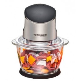 Rommelsbacher MZ 400 tritaverdure elettrico 1 L 400 W Nero, Acciaio inossidabile (MZ 400)