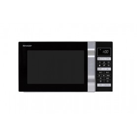 Sharp Home Appliances R860S forno a microonde Superficie piana Microonde combinato 25 L 900 W Argento (R860S)