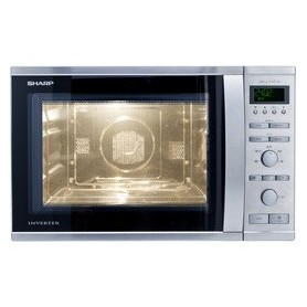 Sharp Home Appliances R-941STW Superficie piana Microonde combinato 40 L 1050 W Acciaio inossidabile (R941STW)
