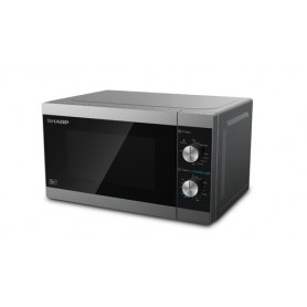 Sharp Home Appliances Forno a microonde grill YC-MG01E-S 20L 5 livelli di potenza (YC-MG01ES)