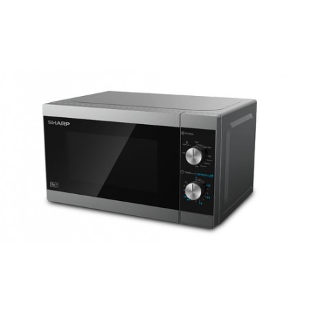 Sharp Home Appliances Forno a microonde grill YC-MG01E-S 20L 5 livelli di potenza (YC-MG01ES)