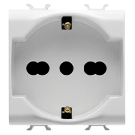 Gewiss GW10204 presa energia Bianco (GW10204)