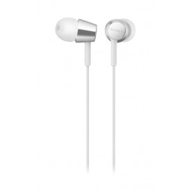 Sony MDR-EX155AP Cuffia Auricolare Connettore 3.5 mm Bianco (MDREX15APW.CE7)