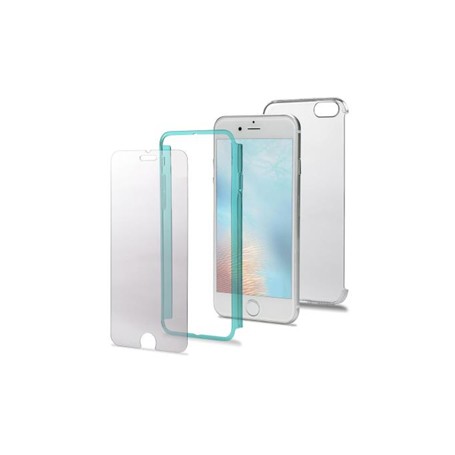 Celly BODY800TF custodia per cellulare 11,9 cm (4.7") Cover Blu, Trasparente (BODY800TF)