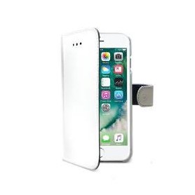 Celly Wally custodia per cellulare 14 cm (5.5") Custodia a libro Bianco (WALLY801WH)