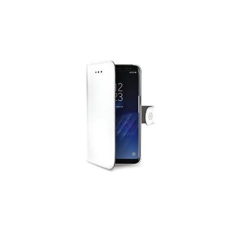 Celly Wally custodia per cellulare 15,8 cm (6.2") Custodia a libro Bianco (WALLY691WH)