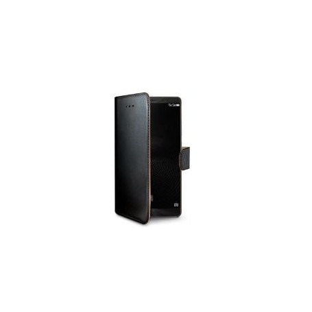 Celly WALLY594 custodia per cellulare 14 cm (5.5") Custodia a borsellino Nero (WALLY594)