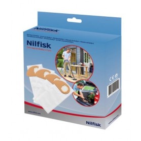 Nilfisk 81943048 Aspiratore a cilindro Sacchetto per la polvere (5715492144419)
