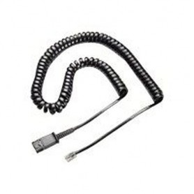 POLY 38340-01 cavo telefonico 4 m Nero (38340-01)