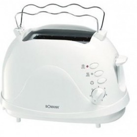 Bomann TA 246 CB 2 fetta/e 700 W Bianco (602 460)