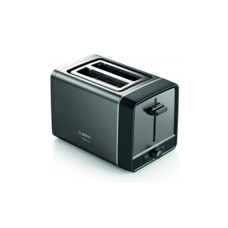 Bosch TAT5P425DE tostapane 2 fetta/e 970 W Antracite, Nero (TAT5P425DE)