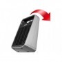 Unold 86106 stufetta elettrica Nero, Argento 2000 W Riscaldatore ambiente elettrico con ventilatore (86106)