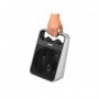 Unold 86106 stufetta elettrica Nero, Argento 2000 W Riscaldatore ambiente elettrico con ventilatore (86106)