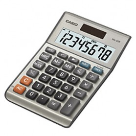 Casio MS-80B calcolatrice Desktop Calcolatrice di base Argento (MS-80B)