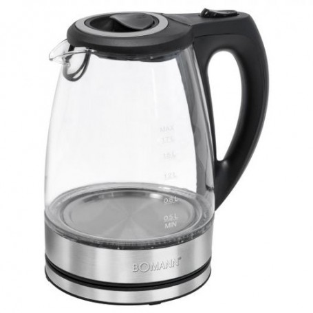 Bomann WKS 6032 G CB bollitore elettrico 1,7 L 2200 W Trasparente (660 321)