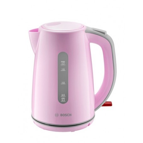 Bosch TWK7500K bollitore elettrico 1,7 L 2200 W Grigio, Rosa (TWK7500K)