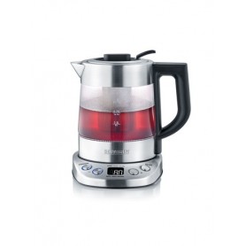 Severin WK 3473 bollitore elettrico 1 L 2200 W Acciaio inossidabile, Trasparente (WK 3473)