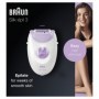 Braun Silk-épil 3 3170 20 pinzette Bianco, Viola (81711450)
