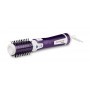 Rowenta CF9530 messa in piega Spazzola ad aria calda Vapore Porpora, Bianco 1000 W 1,8 m (CF9530)