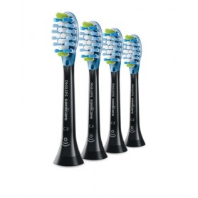 Philips HX9044/33 testina per spazzolino 4 pz Nero (HX9044/33)