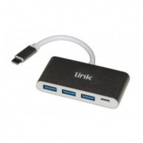 MINI DOCKING 3 USB 3.0 + USB TYPE C (LKHUB301)